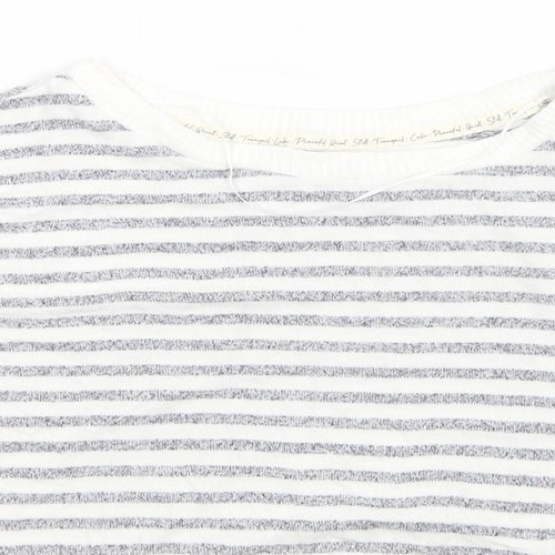 Primark Womens Multicoloured Striped  Pullover Jumper Size M