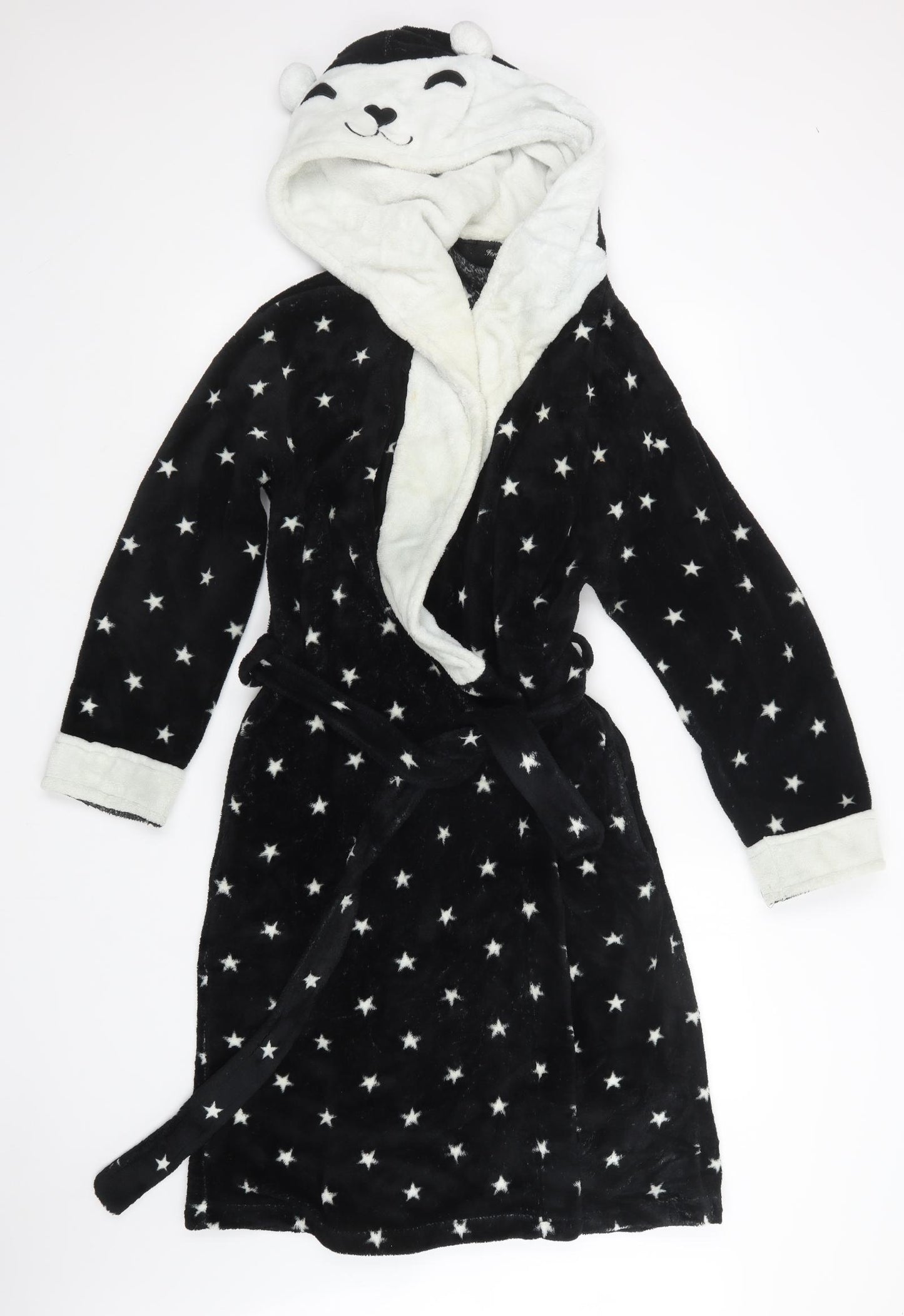 forever dreaming Womens Black Polka Dot   Gown Size S