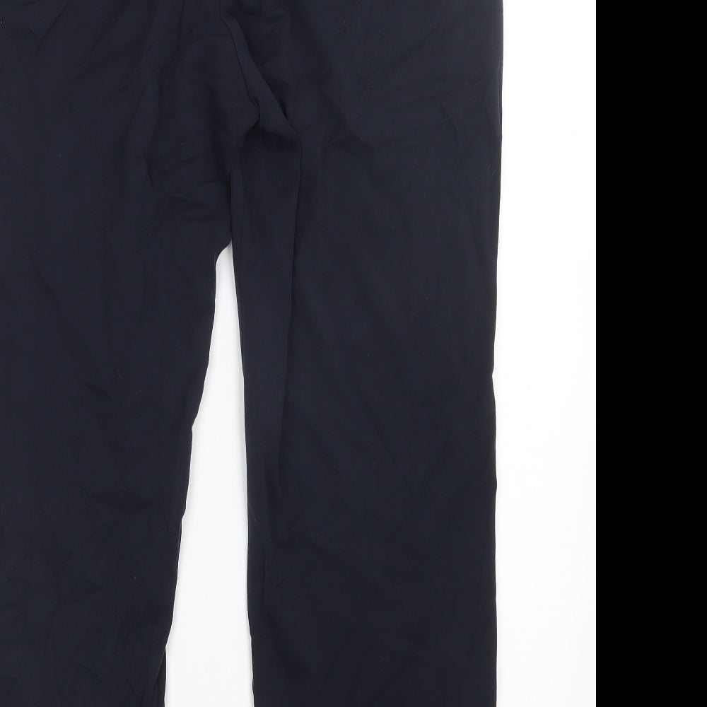 M&S Womens Blue   Trousers  Size 18 L27 in