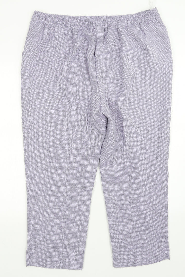 EWM Womens Purple   Trousers  Size 20 L24 in