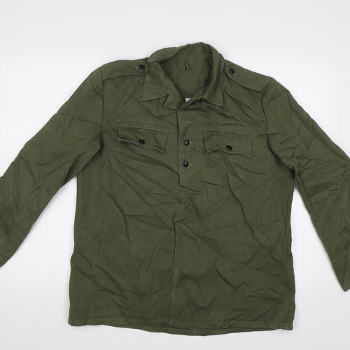 Preworn Womens Green  Canvas Jacket  Size L