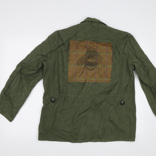 Preworn Womens Green  Canvas Jacket  Size L