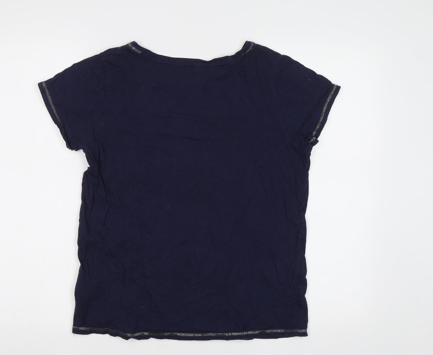 Debenhams Womens Black   Basic Polo Size 12  - Snuggle Up