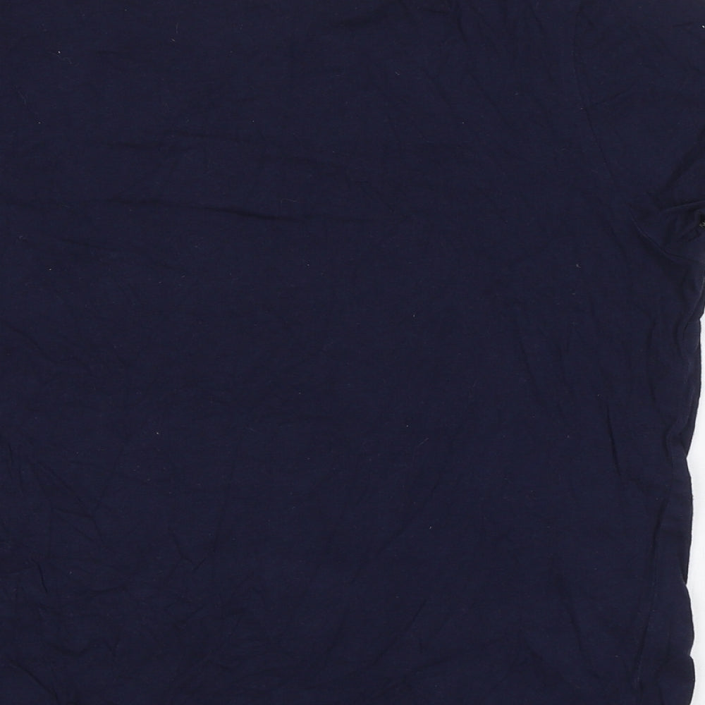 Debenhams Womens Black   Basic Polo Size 12  - Snuggle Up