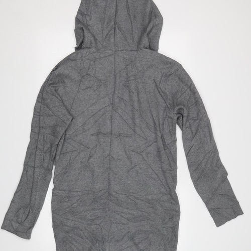 TU Womens Grey   Overcoat Coatigan Size M