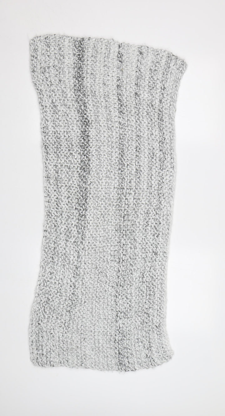 Preworn Womens Grey  Knit  Scarf