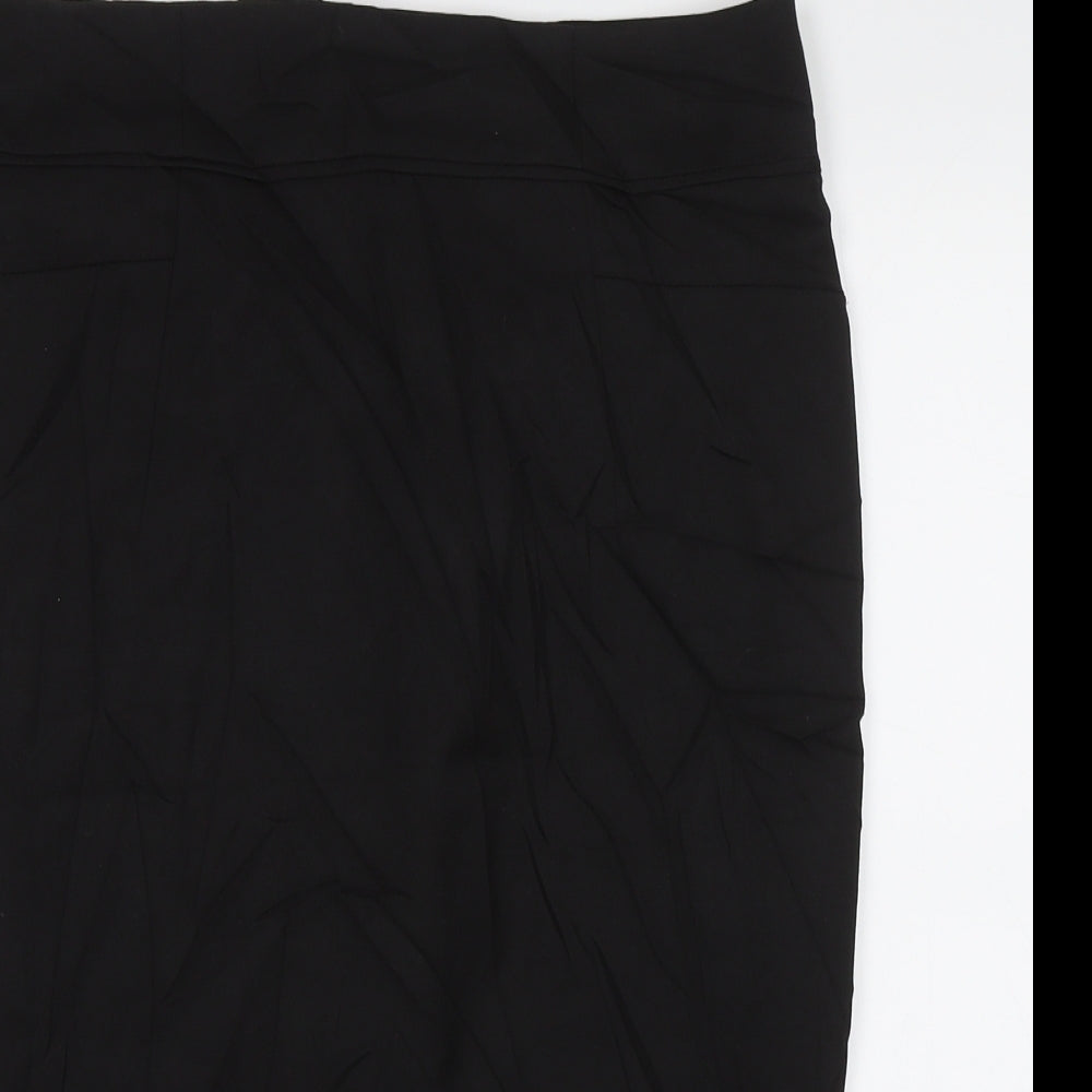 Nest Womens Black   Straight & Pencil Skirt Size 14
