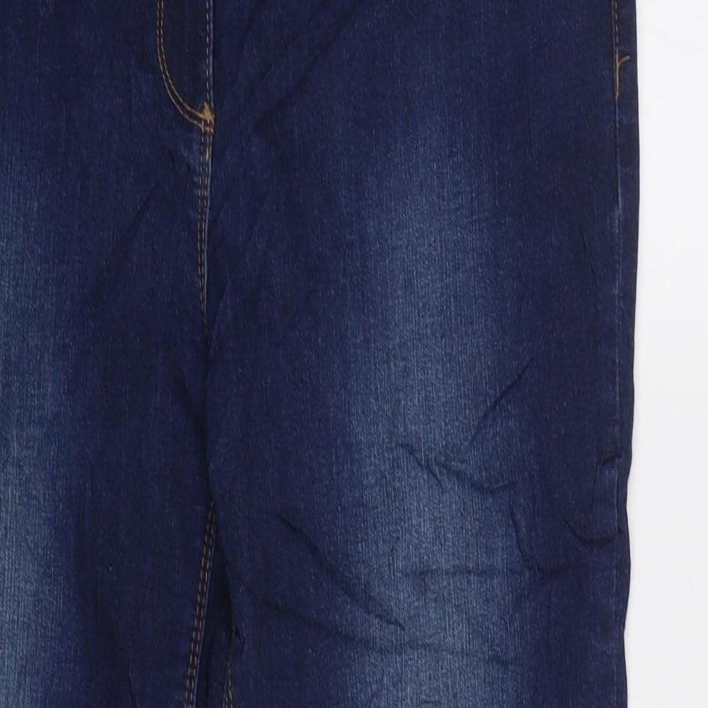 Preworn Womens Blue   Straight Jeans Size 14 L29 in