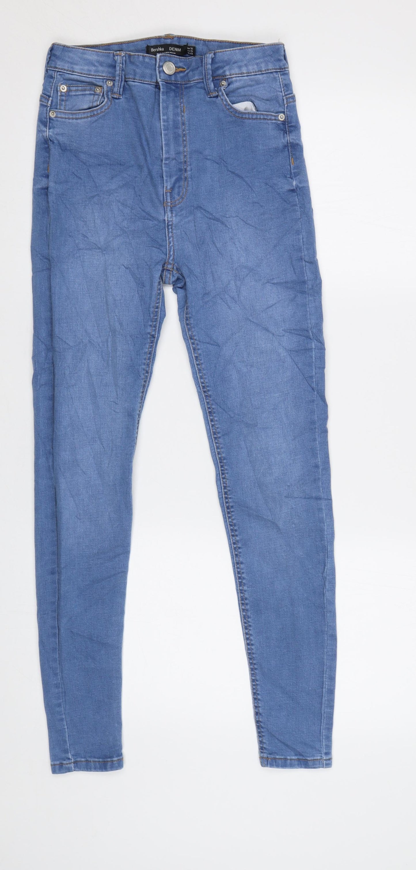 Bershka Womens Black   Skinny Jeans Size 6 L27 in