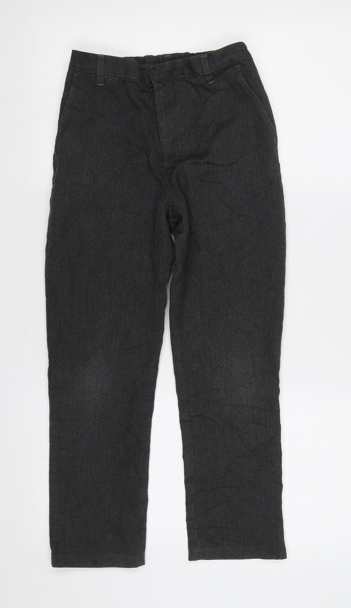 George Boys Grey    Trousers Size 9 Years