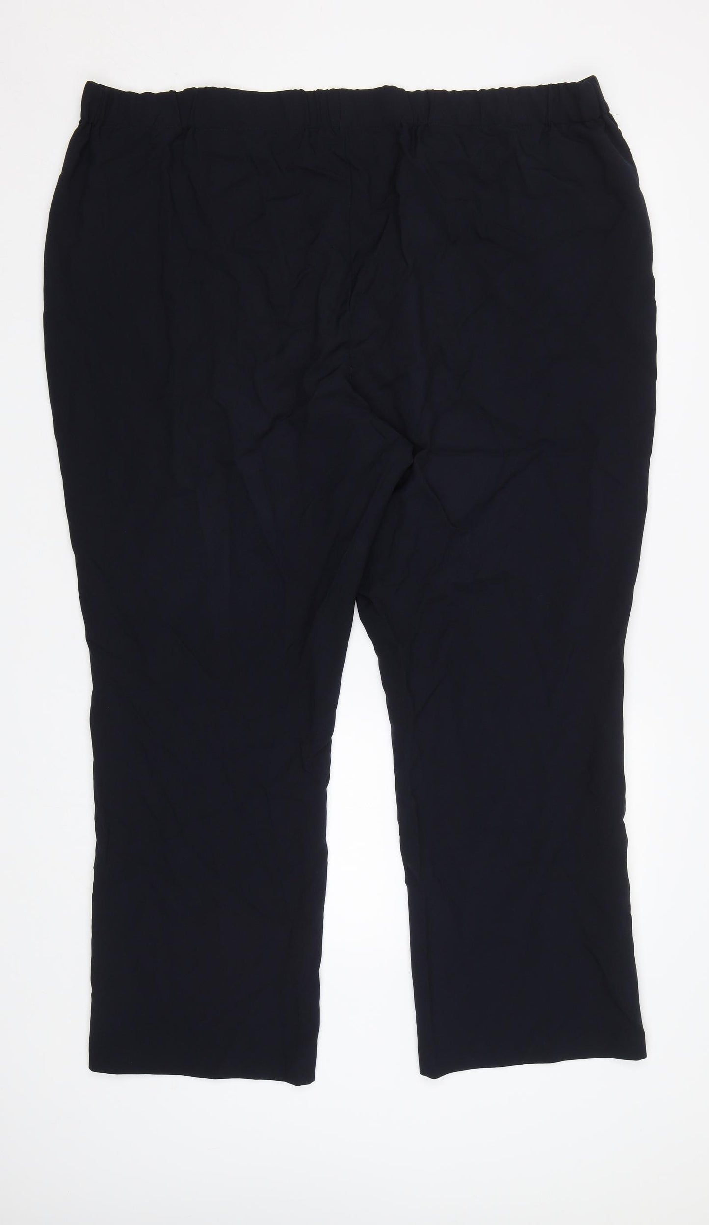 Bonma Womens Blue   Trousers  Size 22 L28 in