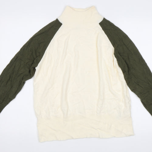 M&S Womens Ivory   Pullover Jumper Size M