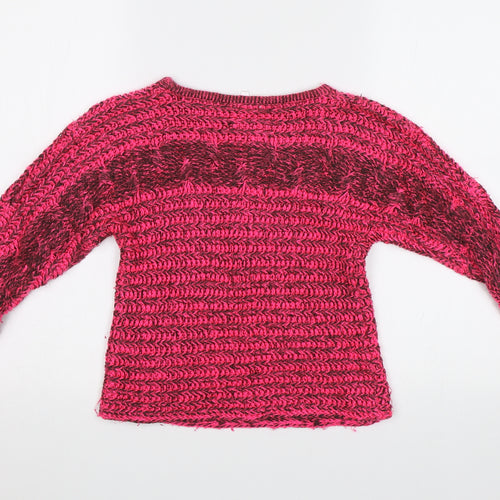Miss E-Vie Girls Pink   Pullover Jumper Size 11-12 Years