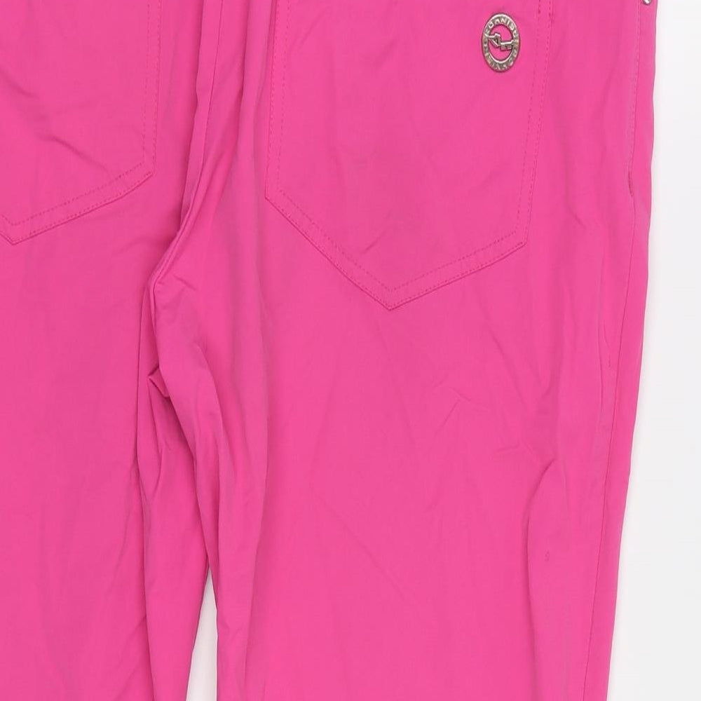 Rohnisch Womens Pink   Cropped Trousers Size 18 L22 in
