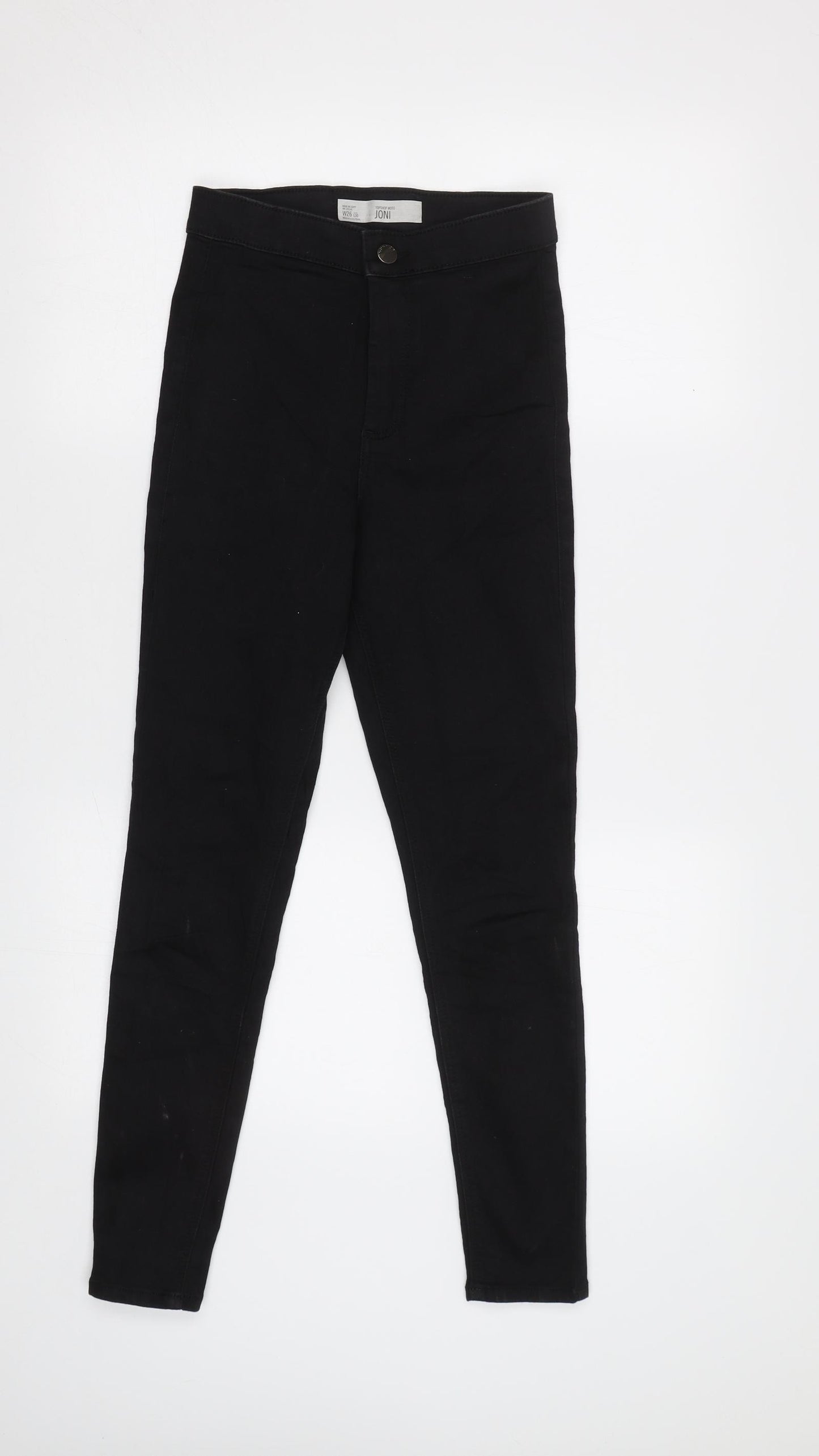 Topshop Womens Black   Skinny Jeans Size 6 L30 in