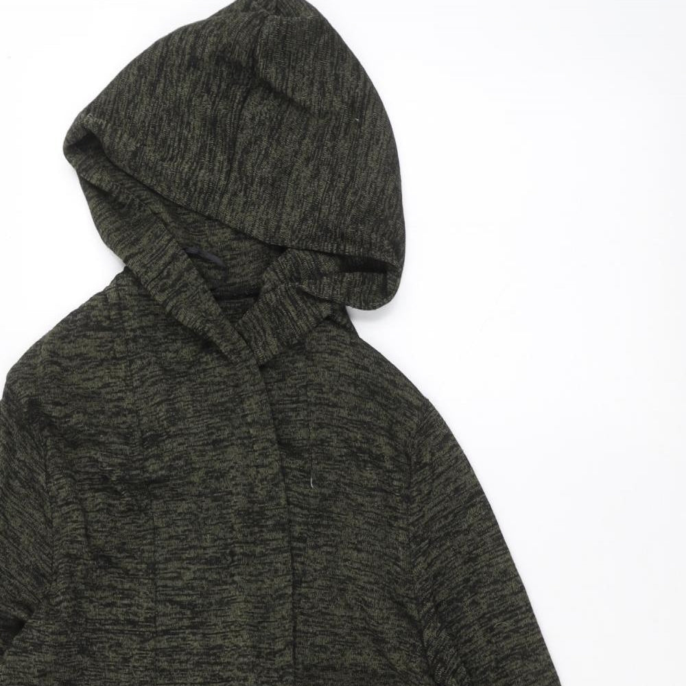 River Island Womens Green   Cardigan Hoodie Size M