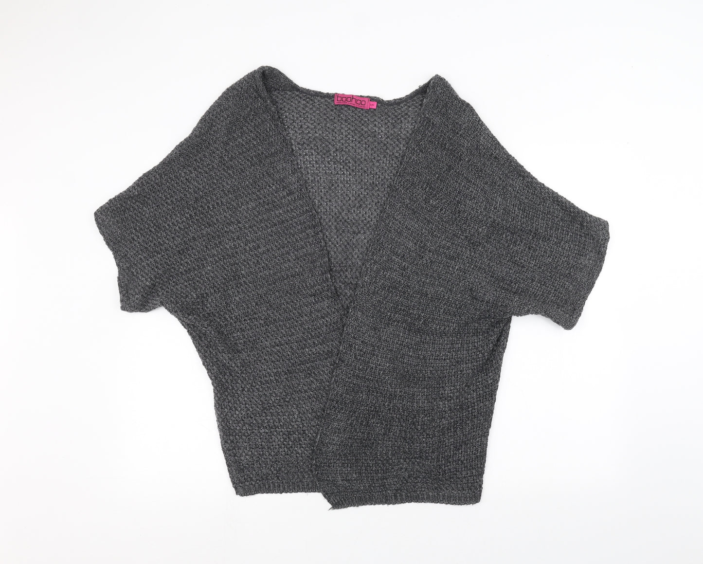 Boohoo Womens Black   Cardigan Jumper Size S
