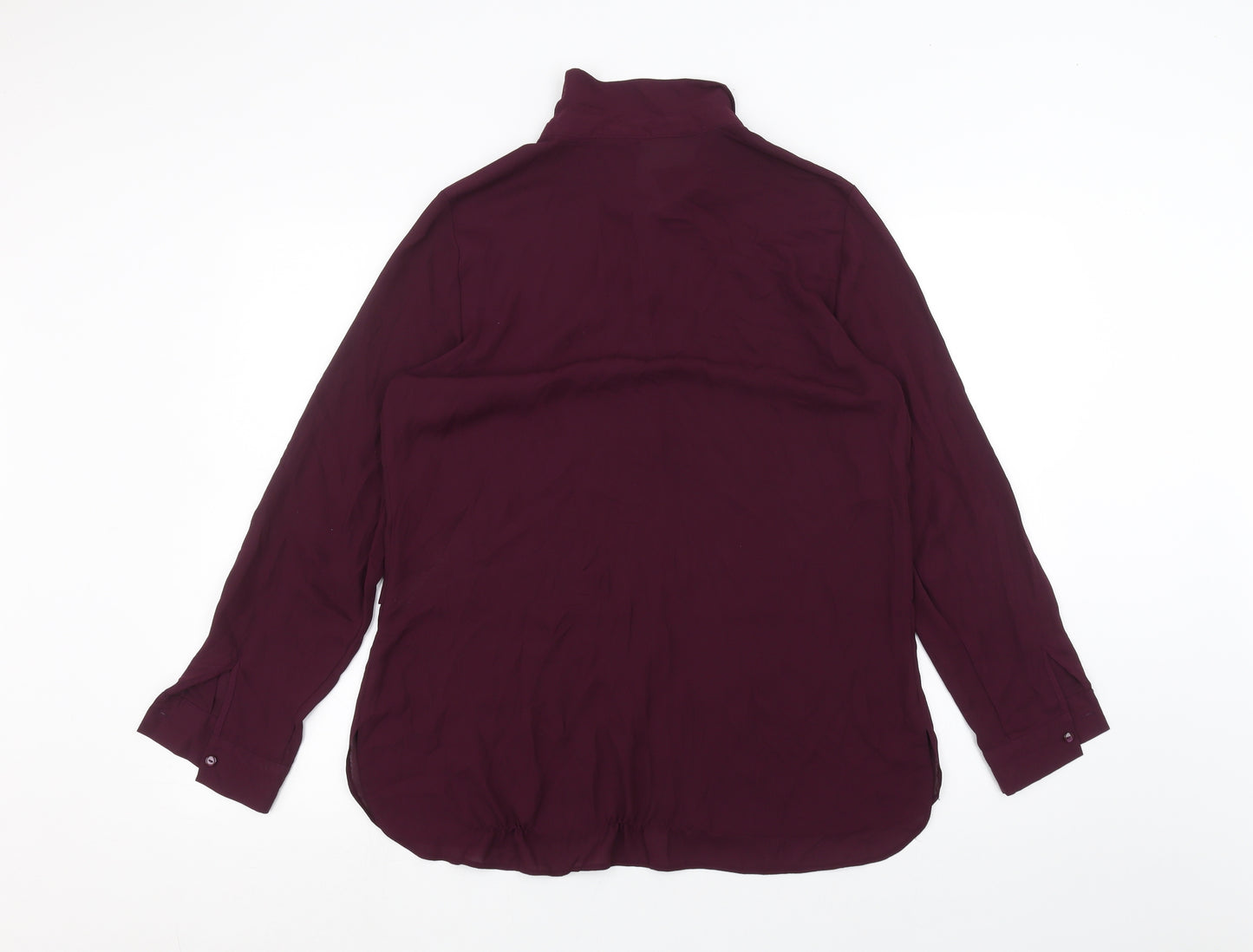 Debinhams Womens Purple   Basic Button-Up Size 14