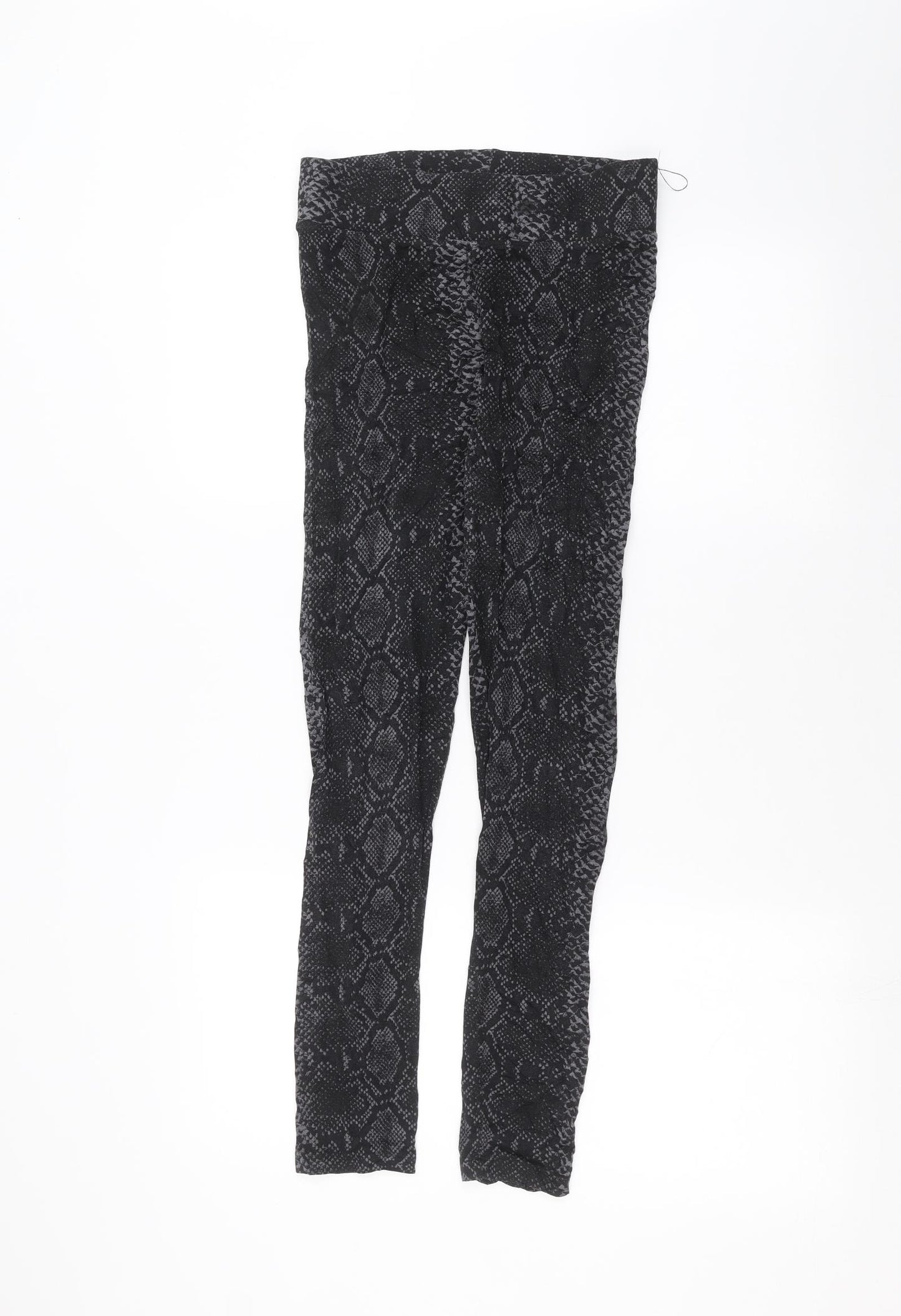 Papaya Womens Black   Jogger Leggings Size 8 L26 in