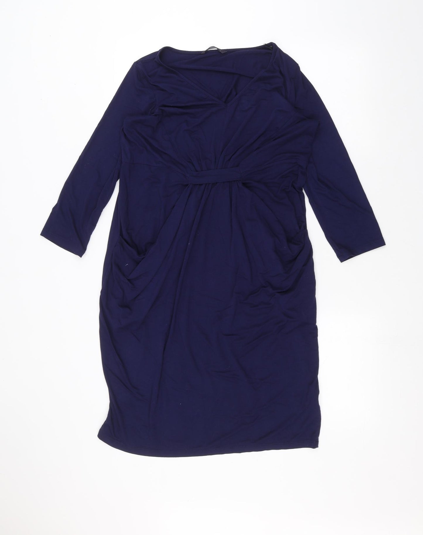 Marks and Spencer Womens Blue   Basic T-Shirt Size 16