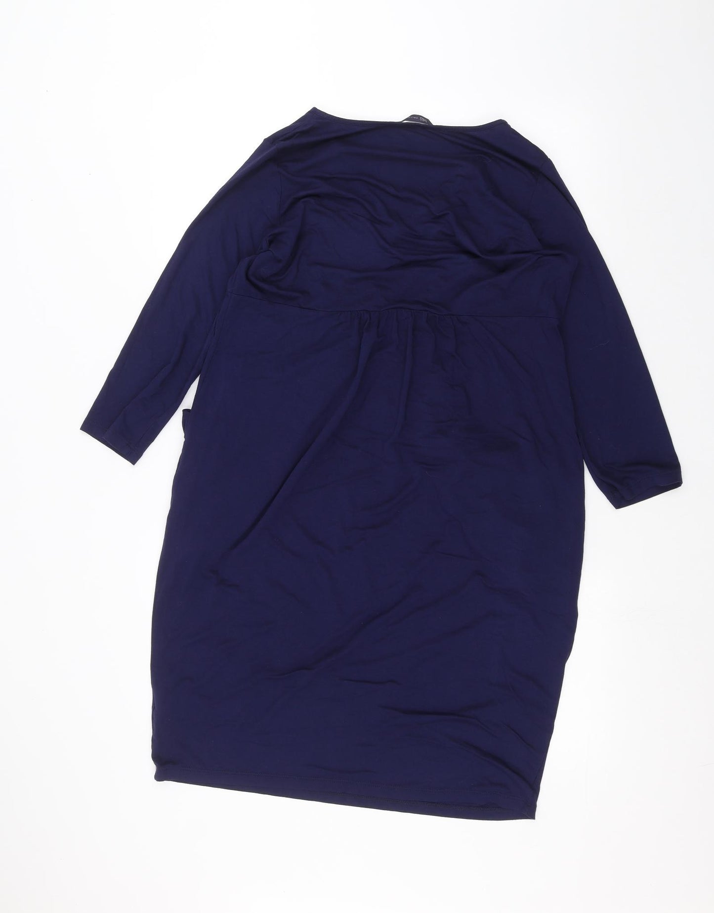 Marks and Spencer Womens Blue   Basic T-Shirt Size 16
