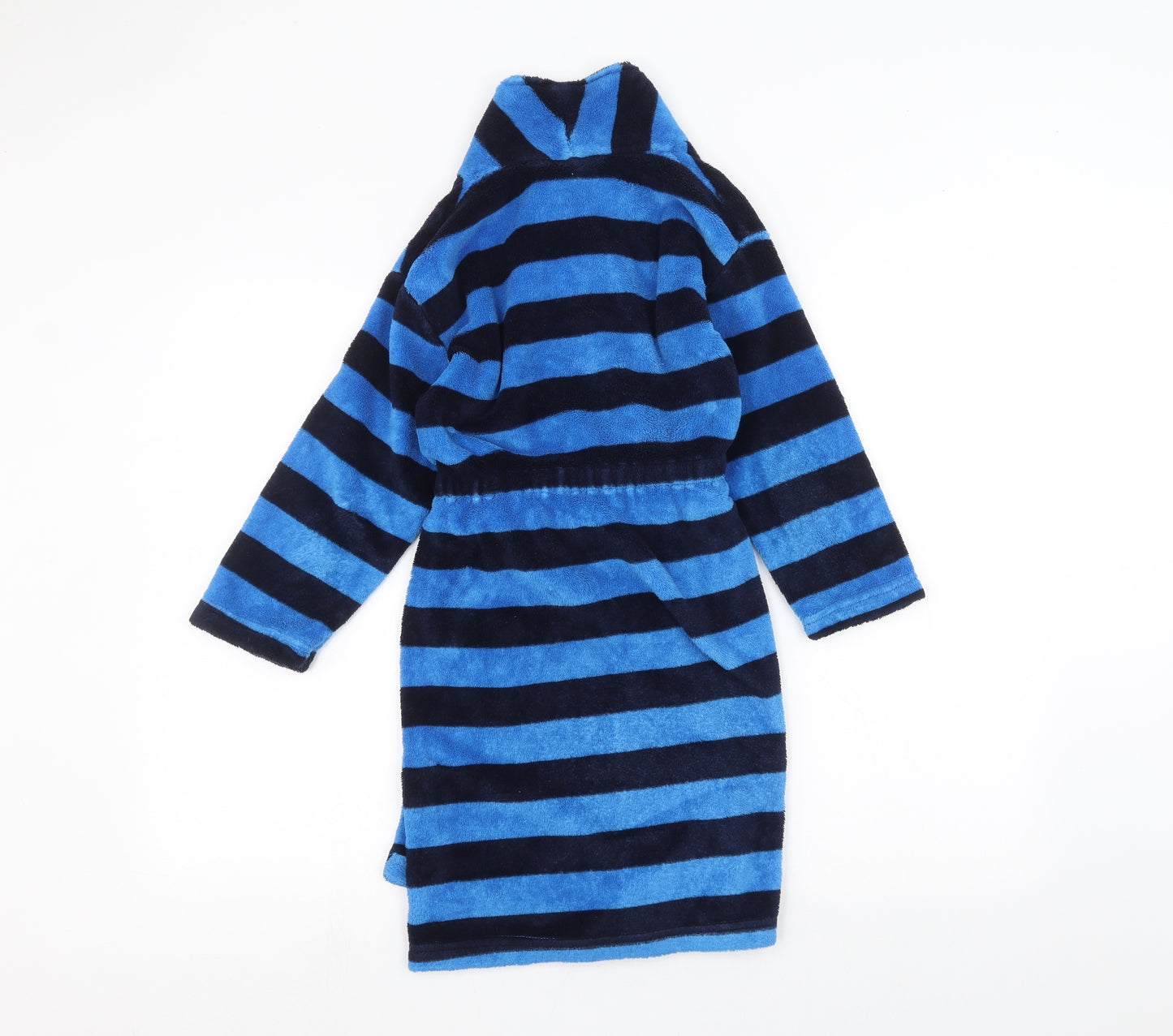 Kangaroo Boys Blue Striped   Robe Size 7-8 Years