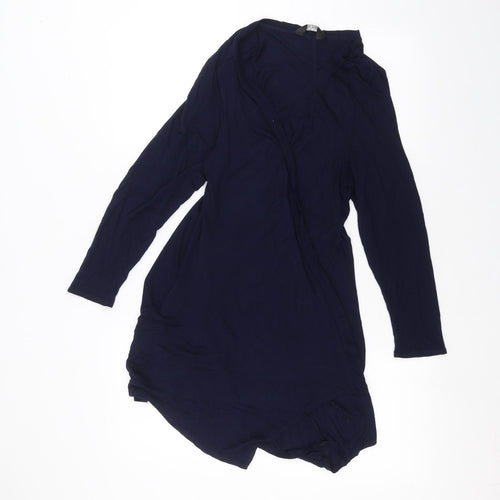 K & D Womens Blue   Cardigan Jumper Size 16