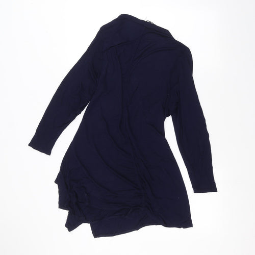 K & D Womens Blue   Cardigan Jumper Size 16