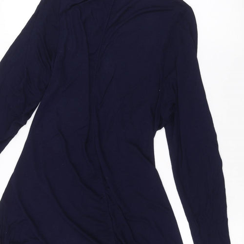 K & D Womens Blue   Cardigan Jumper Size 16