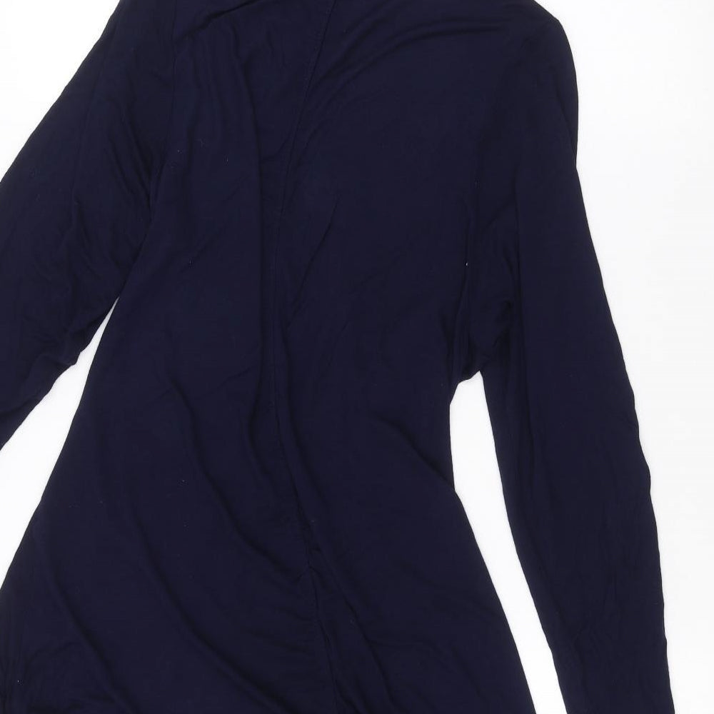 K & D Womens Blue   Cardigan Jumper Size 16