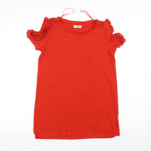 Papaya Womens Red   Basic T-Shirt Size S
