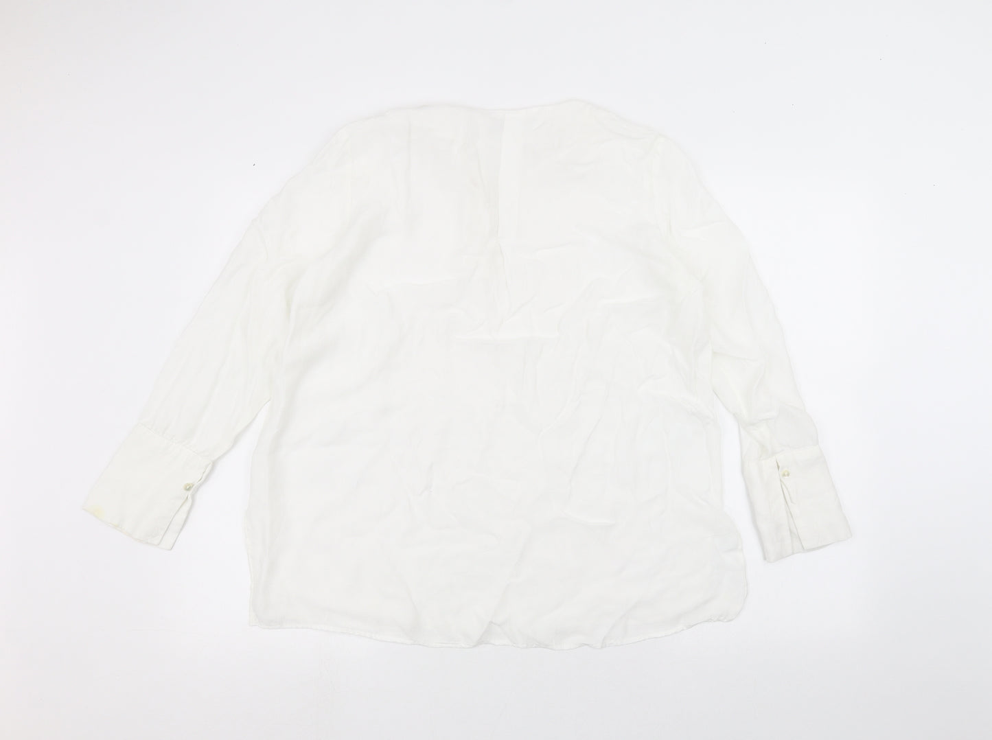 MNG Womens White   Pullover Jumper Size M
