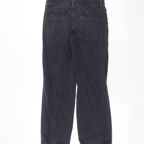 F&F Boys Black   Straight Jeans Size 11-12 Years