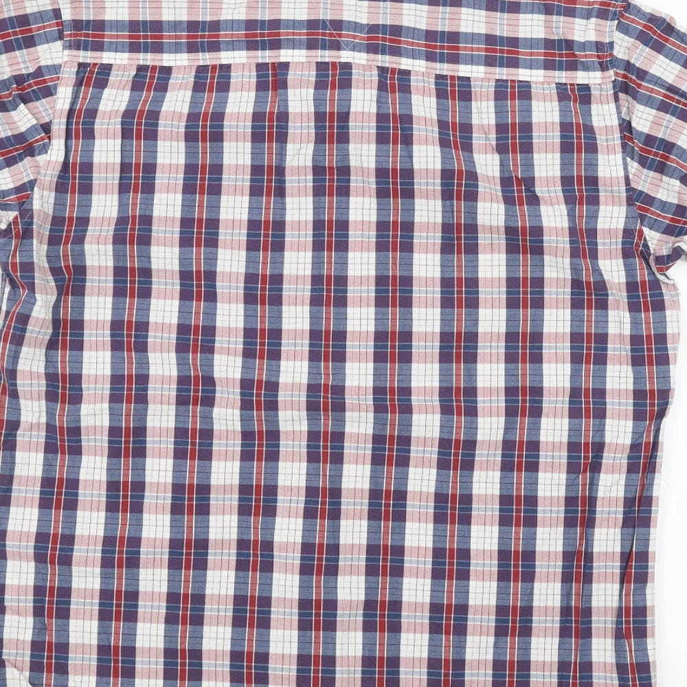 Lincoln Mens Blue    Dress Shirt Size S