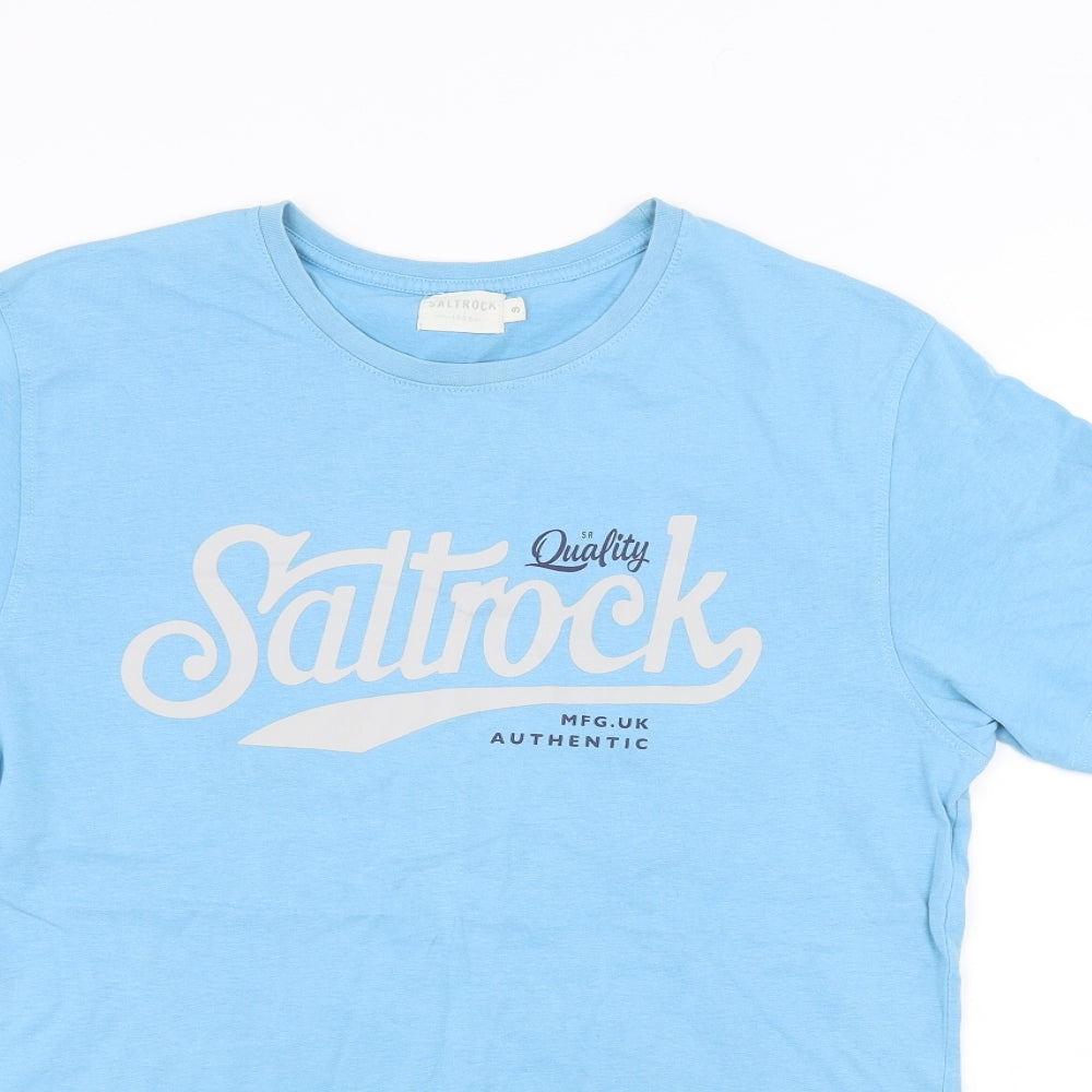 Saltrock Mens Blue    T-Shirt Size S