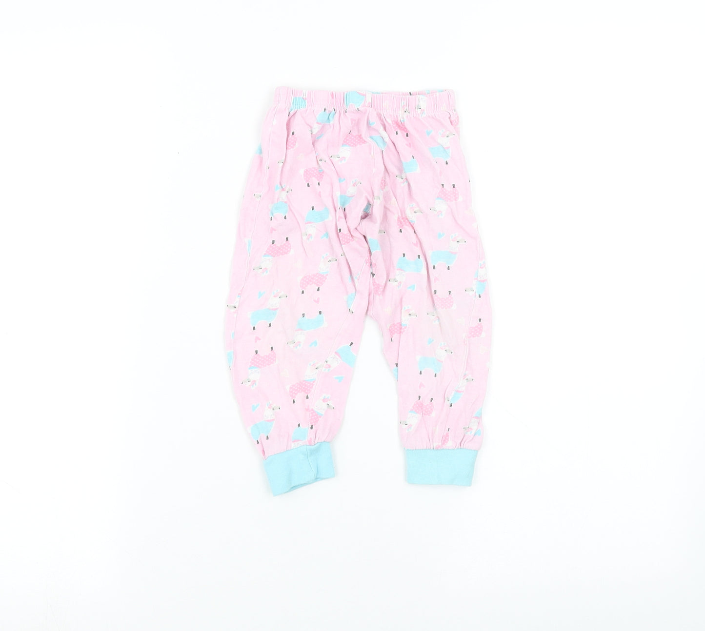 just you Girls Pink   Sweatpants Trousers Size 3-4 Years