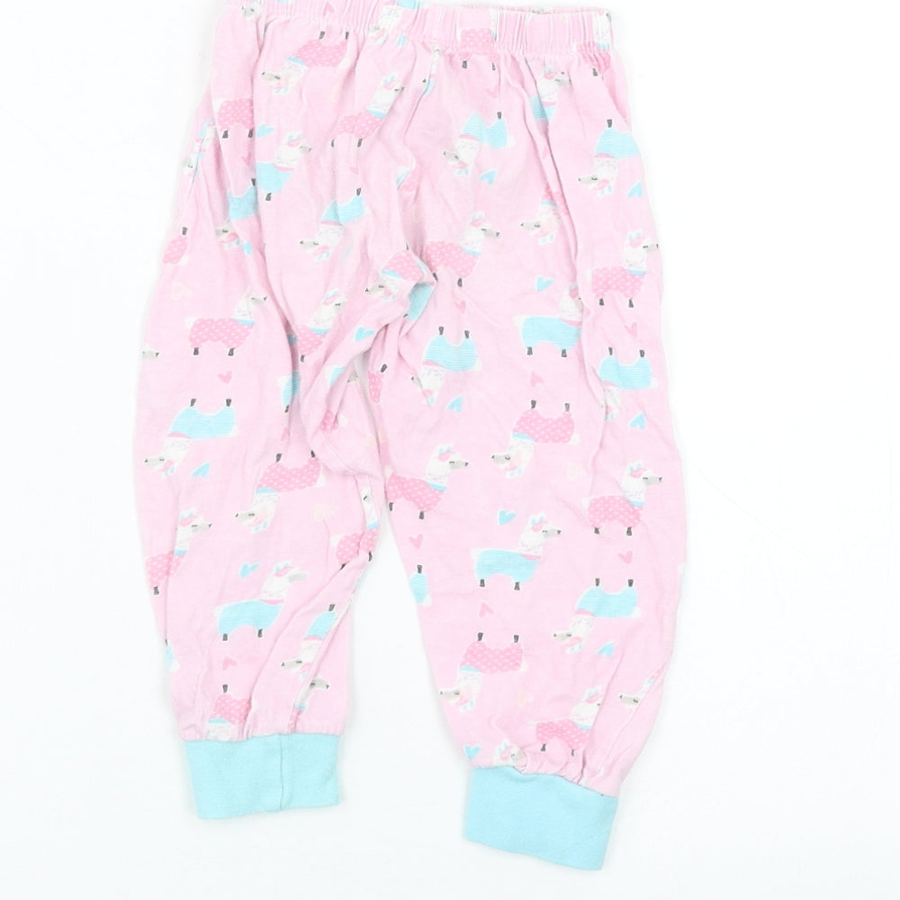 just you Girls Pink   Sweatpants Trousers Size 3-4 Years
