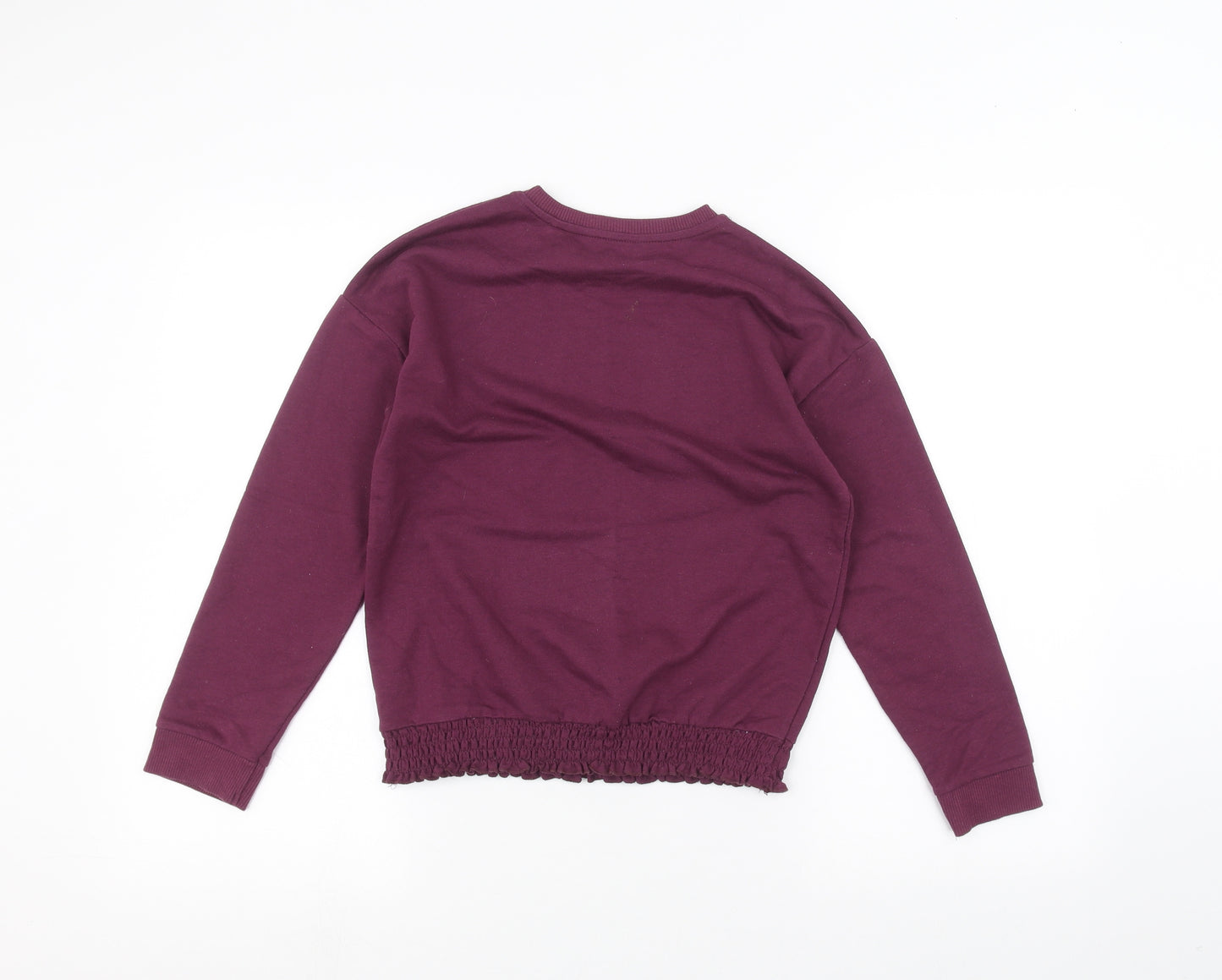 George Girls Purple   Pullover Jumper Size 9-10 Years