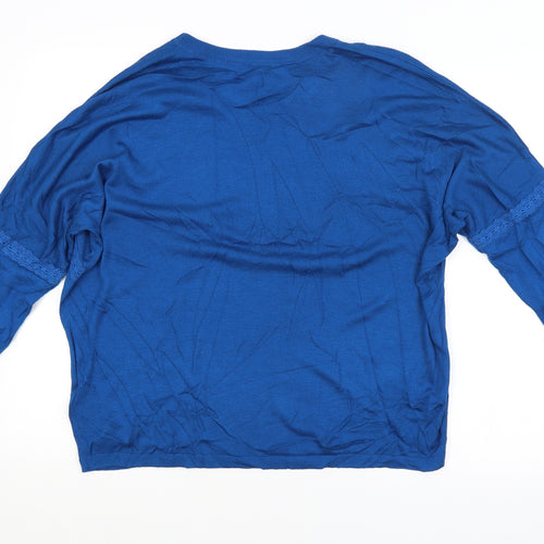 M&S Mens Blue   Pullover Jumper Size L