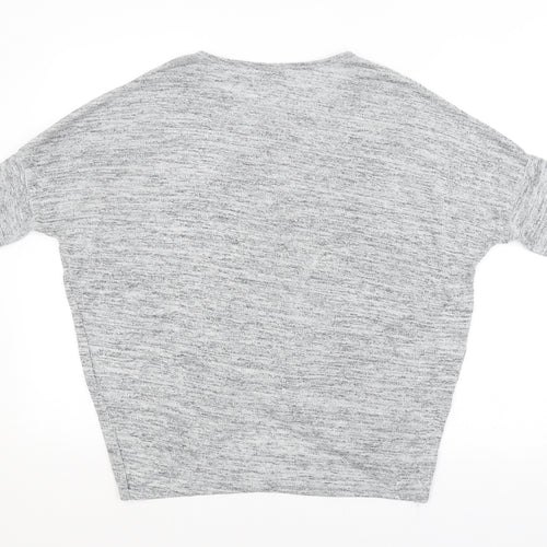 IZABEL Womens Grey   Pullover Jumper Size 10
