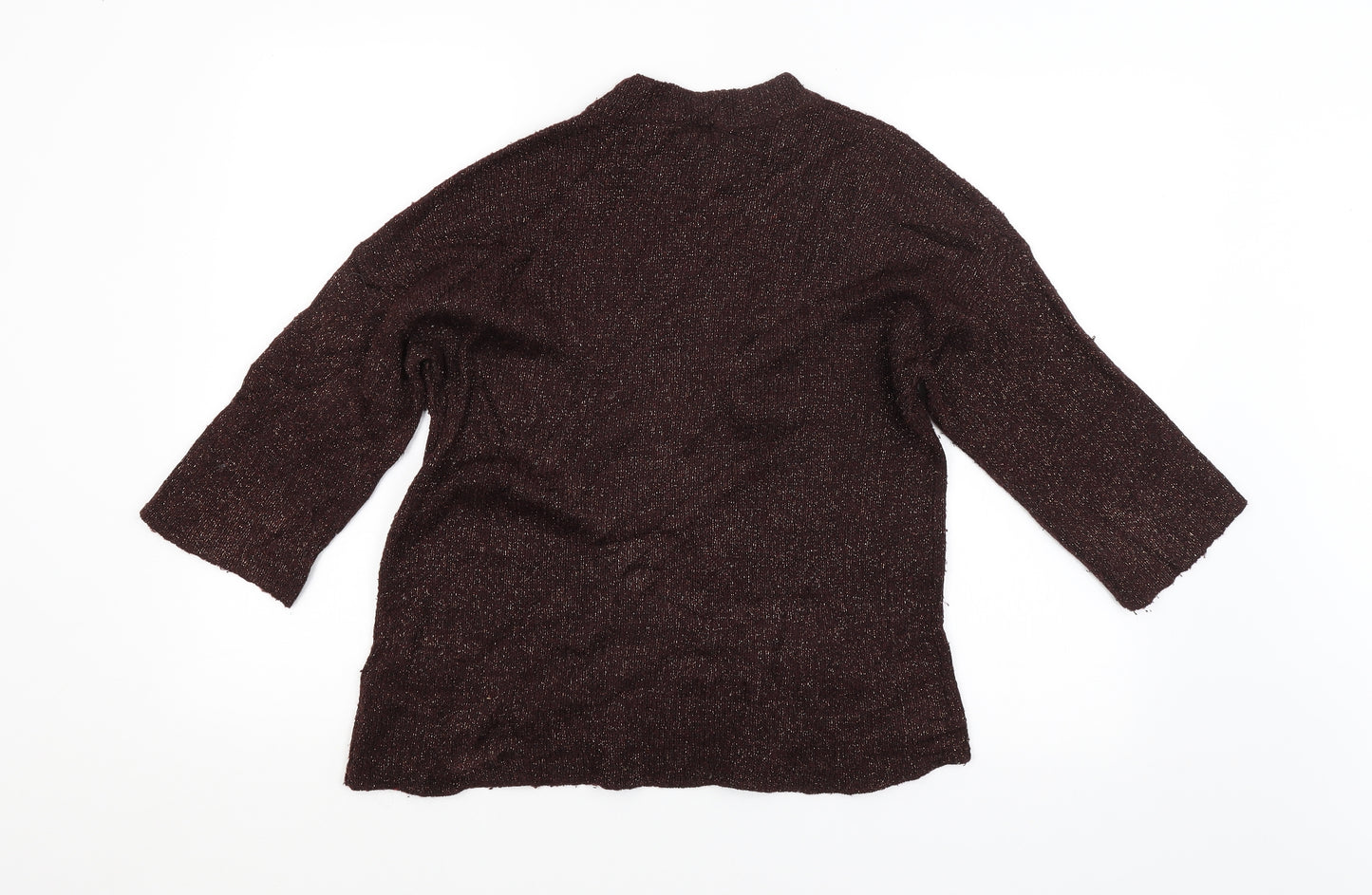 Warehouse Womens Brown   Pullover Jumper Size 10