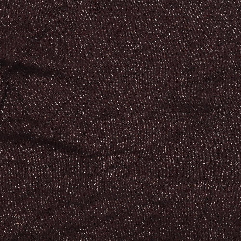 Warehouse Womens Brown   Pullover Jumper Size 10