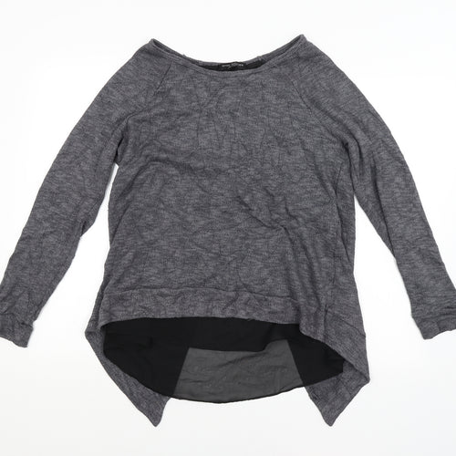 Green Envelope Womens Grey   Pullover Jumper Size M