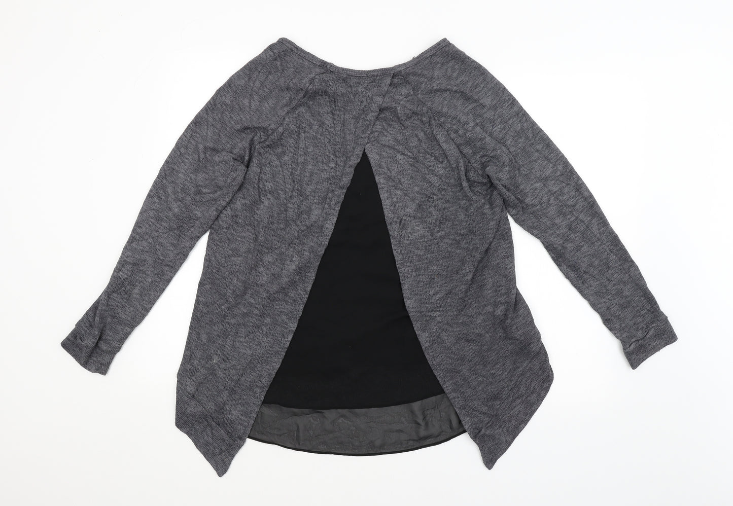 Green Envelope Womens Grey   Pullover Jumper Size M