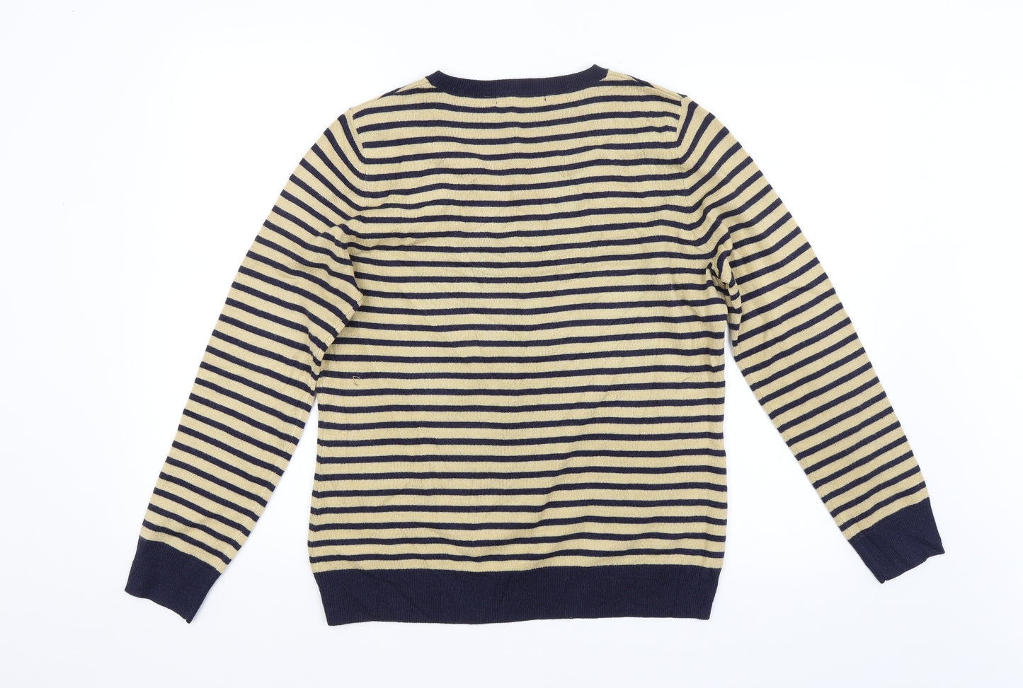 Savoir Womens Multicoloured Striped  Pullover Jumper Size 14