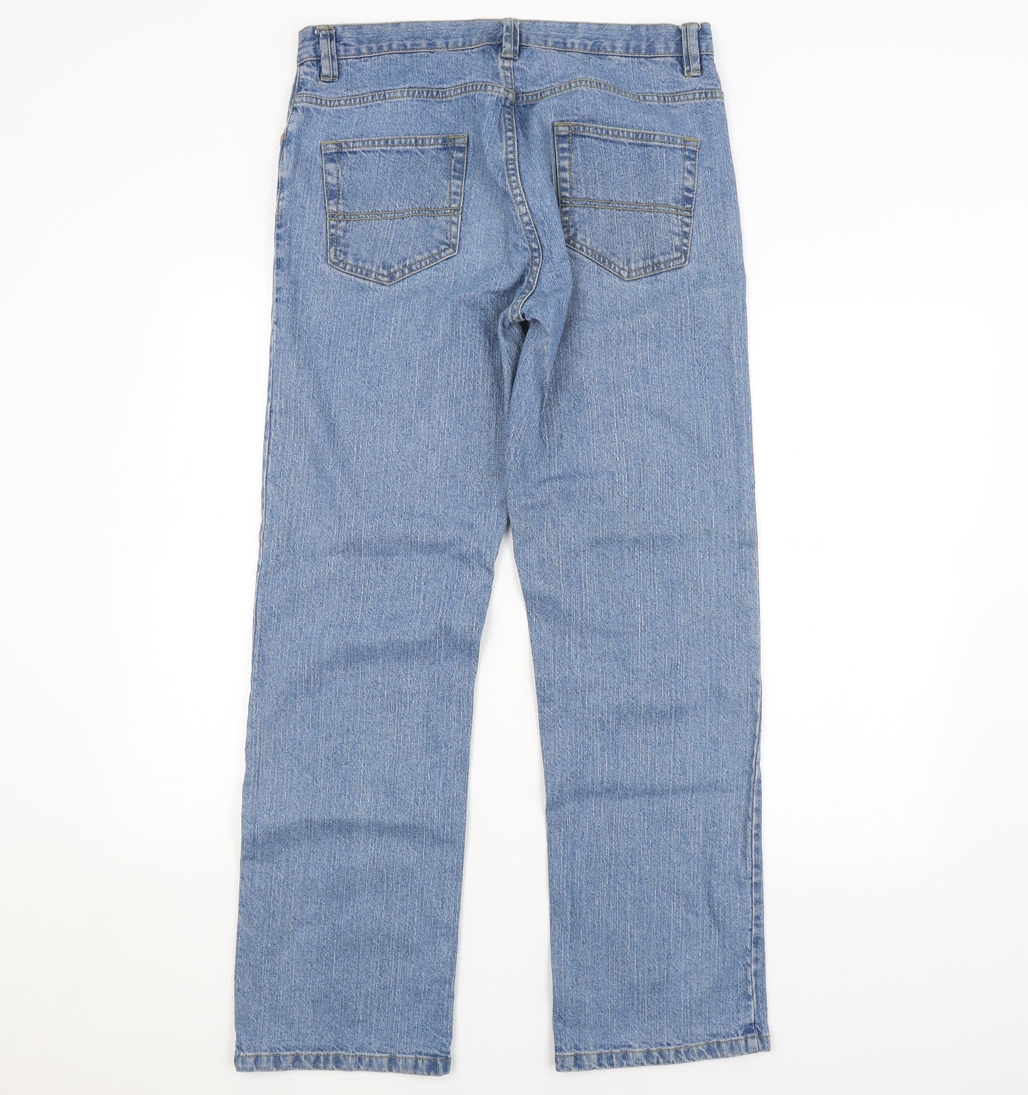 COMFORT Mens Blue   Straight Jeans Size 32 in L31 in