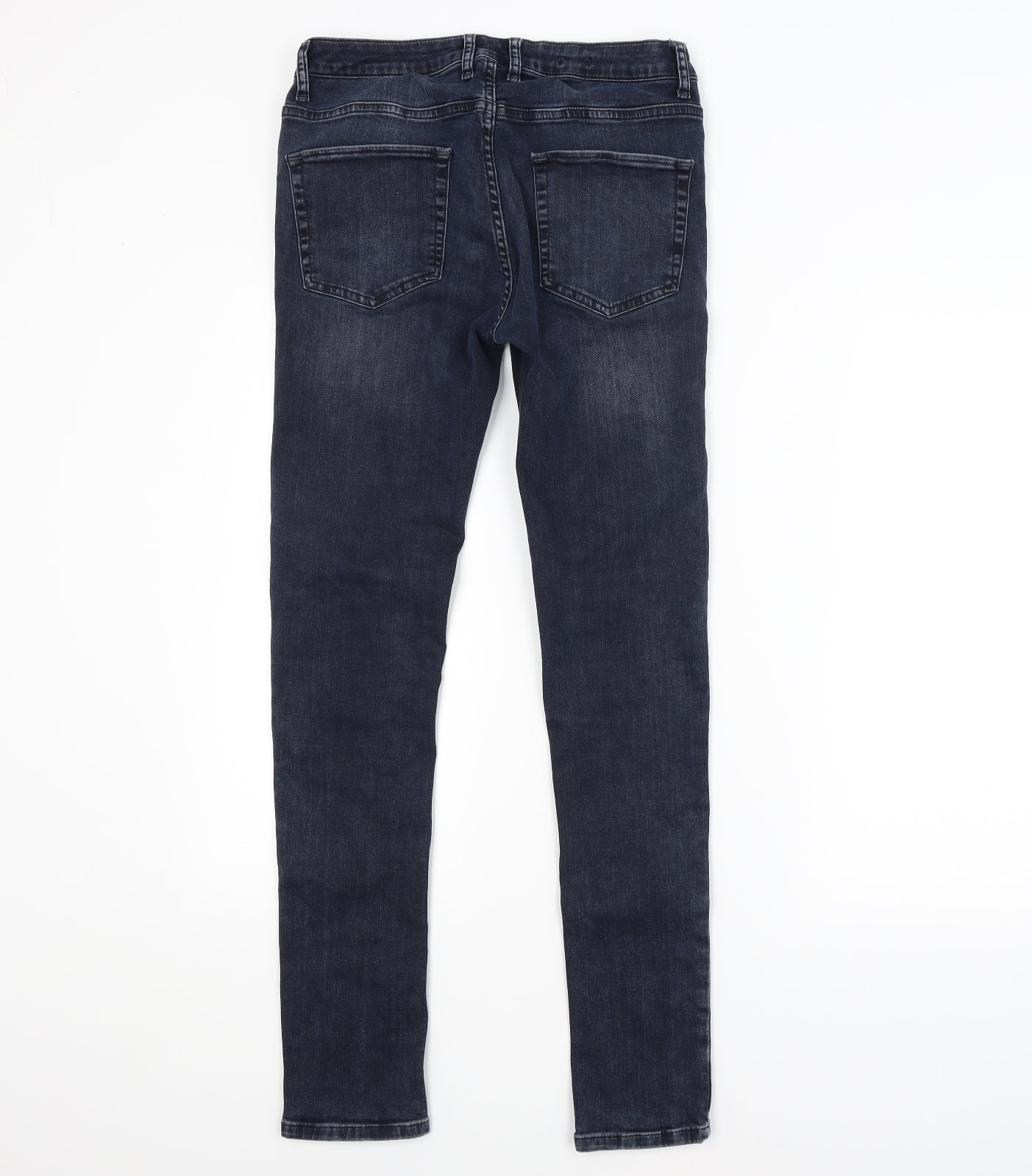 Topman Mens Blue   Skinny Jeans Size 32 in L30 in