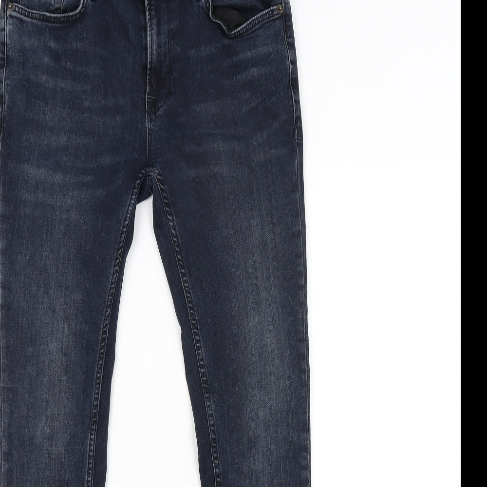 Topman Mens Blue   Skinny Jeans Size 32 in L30 in