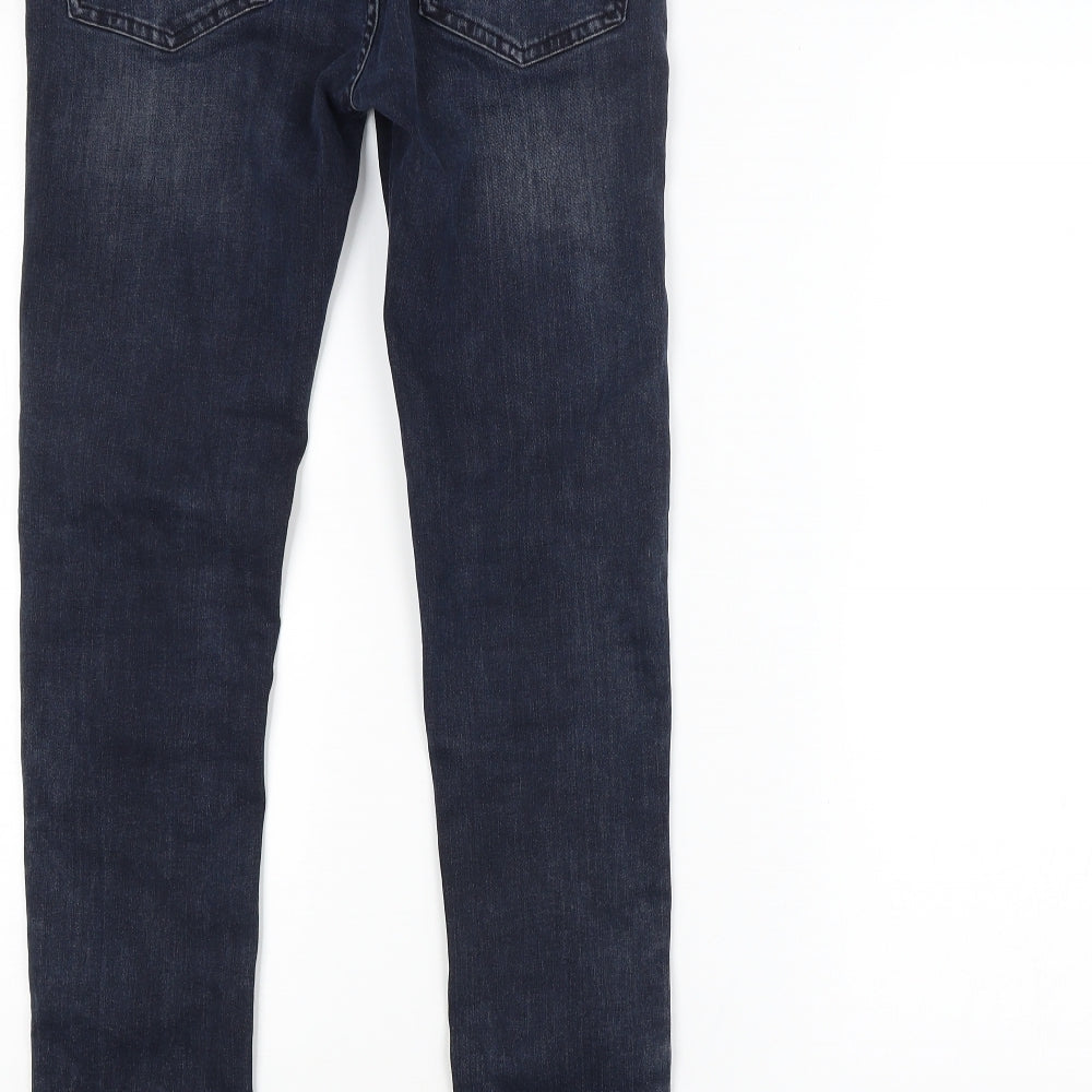 Topman Mens Blue   Skinny Jeans Size 32 in L30 in