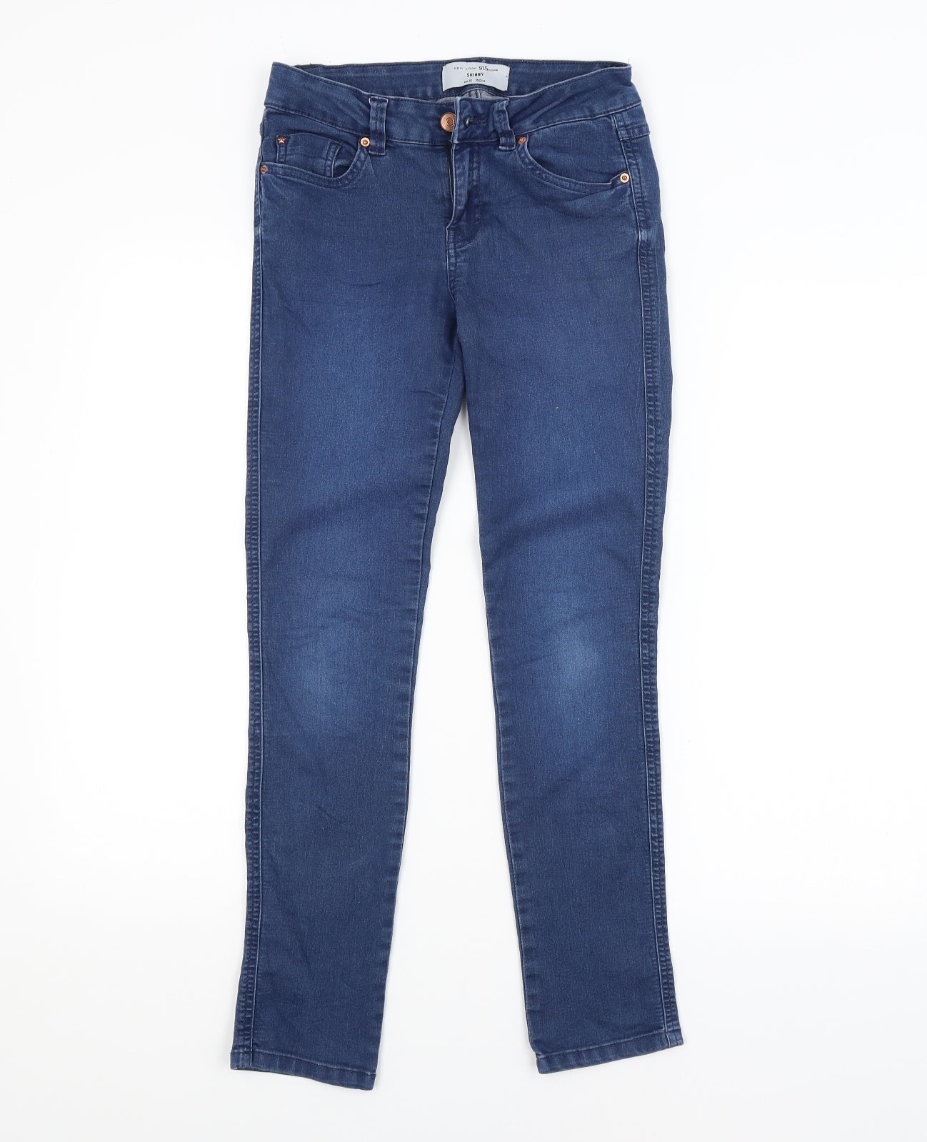 New Look Girls Blue   Skinny Jeans Size 12 Years